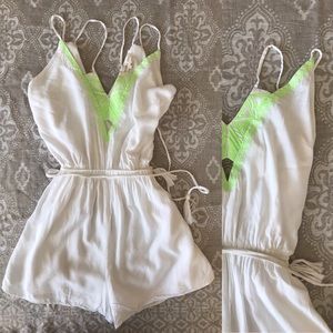 White romper